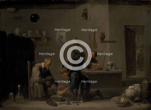 At the village doctor, 1636. Creator: Teniers, David, the Younger (1610-1690).
