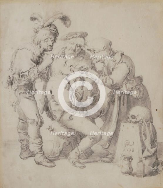 At the village doctor, 1638. Creator: Quast, Pieter (1605-1647).