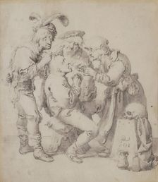 At the village doctor, 1638. Creator: Quast, Pieter (1605-1647)