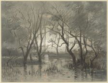 At the Wasserhof near Oberrad, c1880-1900. Creator: Ernst Morgenstern