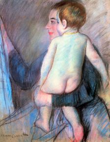 At the Window 1889. Artist: Mary Cassatt