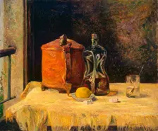 At the Window 1882. Artist: Paul Gauguin