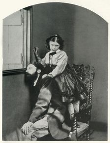At the window c1860s, (1948). Creator: Lewis Carroll
