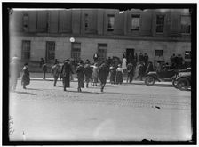 At Treasury, between 1916 and 1918. Creator: Harris & Ewing