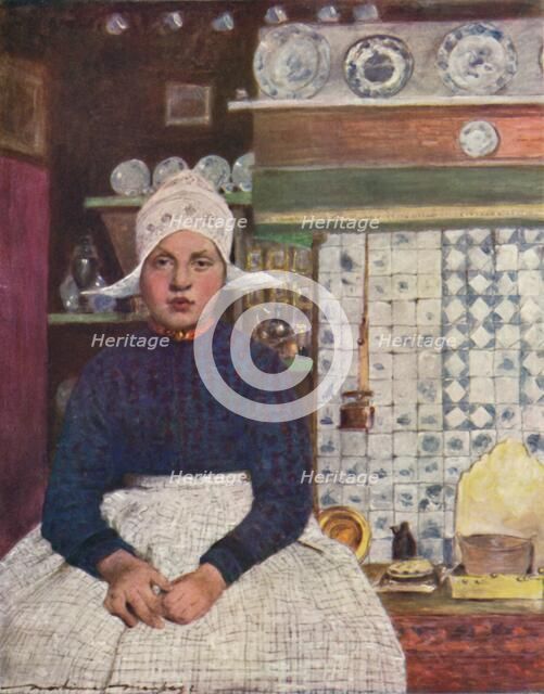 'At Volendam', 1903. Artist: Mortimer L Menpes.