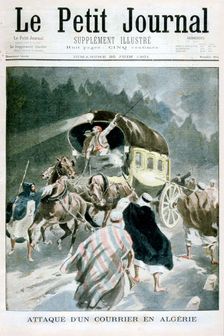 Attack on a courier in Algeria, 1901
