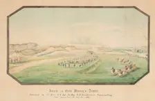 Attack on General Marcy's Train, 1867. Creator: Hermann Stieffel