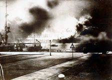 Attack on Pearl Harbor, December 7th, 1941. Creator: Unknown