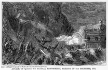 Attack on Quebec by General Montgomery, Morning of 31st December, 1755 (1877)