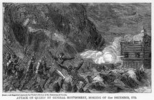 Attack on Quebec by General Montgomery, Morning of 31st December, 1755 (1877)