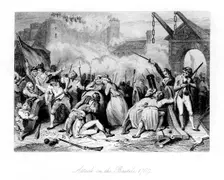 Attack on the Bastille, 1789 (1845)