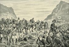 Attack in the Kuram Valley (1901). Creator: Richard Caton Woodville II