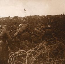 Attack, Les Éparges, northern France, 1915