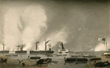 Attack Upon Roanoke Island - Landing of the Troops (1878). Creator: Unknown