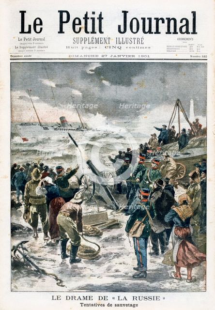 Attempts at Rescue, 1901. Artist: Unknown