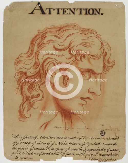 Attention, after 1698. Creator: Eduardus Jacobus.