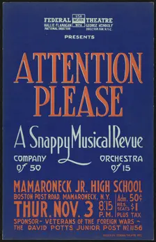 Attention Please, Mamaroneck, NY, [193-]. Creator: Unknown