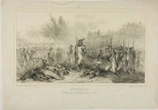 Attention! The Emperor has his eye on you, 1832. Creator: Auguste Raffet
