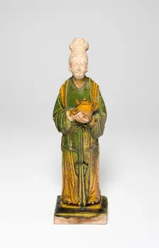 Attendant Holding a Teapot, Ming dynasty (1368-1644). Creator: Unknown
