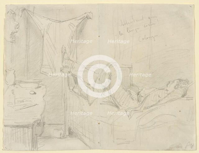 Attendant que le linge sèche! Cologne, 1858. Creator: James Abbott McNeill Whistler.