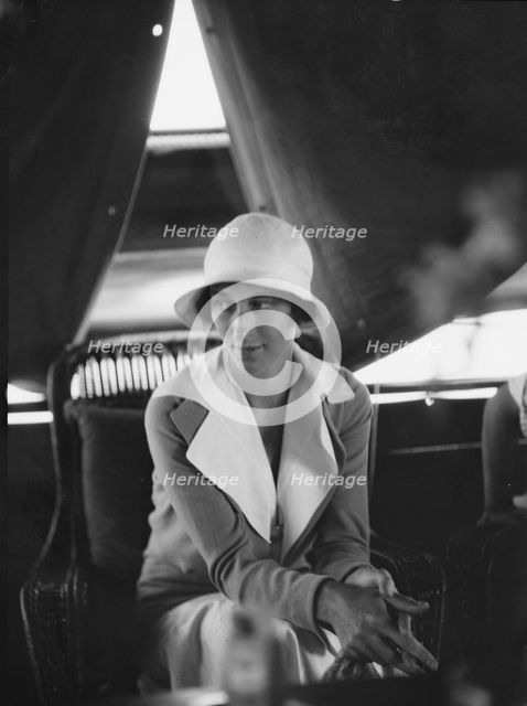 Atterbury, Mrs., portrait photograph, 1931 Creator: Arnold Genthe.
