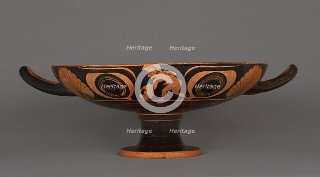 Attic Bilingual Eye Cup, about 510 BC. Creator: Pheidippos.