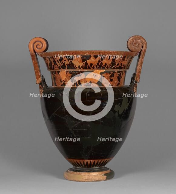 Attic Red-Figure Volute Krater, 500-480 BC. Creator: Kleophrades Painter.