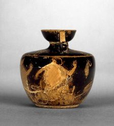 Attic red-figure aryballos, c490 BC-480 BC