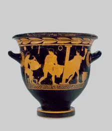 Attic red-figure bell-crater, 430-425 BC. Artist: Komaris Painter