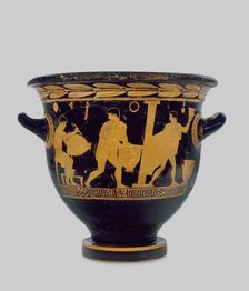 Attic red-figure bell-crater, 430-425 BC. Artist: Komaris Painter