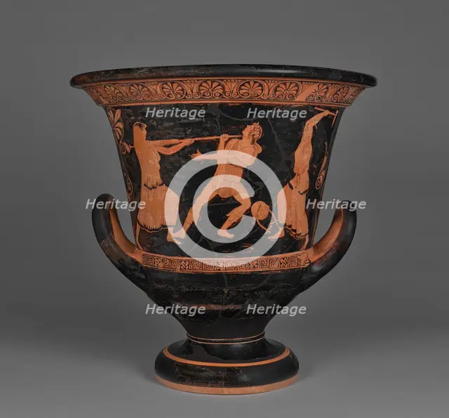 Attic Red-Figure Calyx Krater, 460-450 BC. Creator: Villa Giulia Painter.