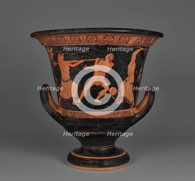Attic Red-Figure Calyx Krater, 460-450 BC. Creator: Villa Giulia Painter.