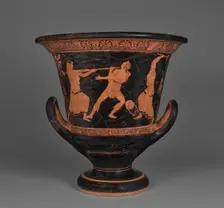 Attic Red-Figure Calyx Krater, 460-450 BC. Creator: Villa Giulia Painter