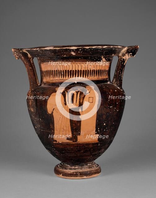 Attic Red-Figure Column Krater, about 480-470 BC. Creator: Geras Painter.