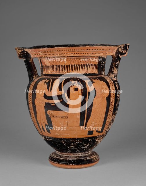 Attic Red-Figure Column Krater, about 480-470 BC. Creator: Pan Painter.