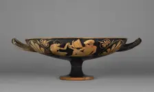 Attic Red-Figure Kylix, about 510 BC. Creator: Phintias