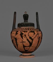 Attic Red-Figure Lebes Gamikos, about 400 BC. Creator: Unknown