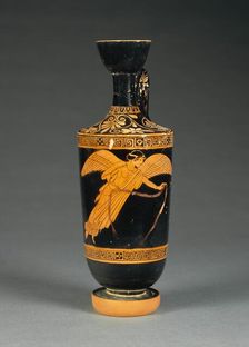 Attic Red-Figure Lekythos, about 480 BC. Creator: Brygos Painter