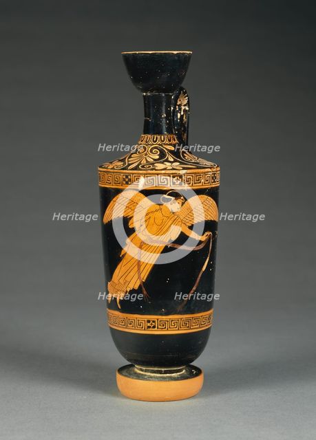 Attic Red-Figure Lekythos, about 480 BC. Creator: Brygos Painter.
