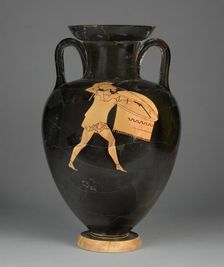 Attic Red-Figure Neck-Amphora, 500-480 BC. Creator: Berlin Painter