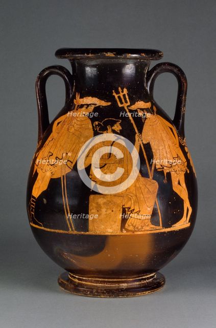 Attic Red-Figure Pelike, about 470 BC. Creator: Triptolemos Painter.
