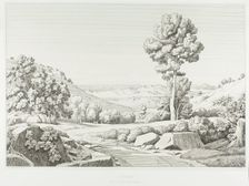 Attica Viewed from Mount Pentéli, 1845. Creator: Theodore Caruelle d'Aligny