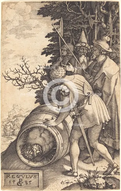 Attilius Regulus, 1535. Creator: Georg Pencz.