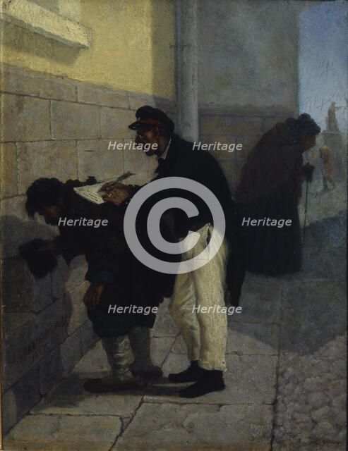 Attorney at law, 1867. Artist: Solomatkin, Leonid Ivanovich (1837-1883)