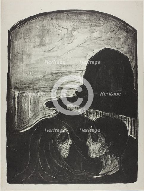 Attraction I, 1896. Creator: Edvard Munch.