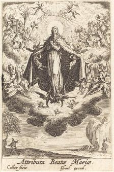 Attributes of the Virgin, in or after 1630. Creator: Jacques Callot