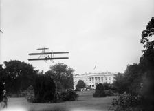 Atwood, Harry. Aviator. Rising From White House Lawn In Wright Type B Plane, July, 1911. Creator: Harris & Ewing