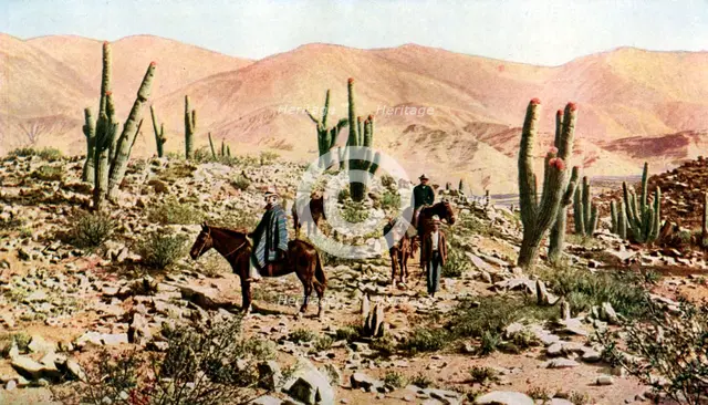 Atacama Desert, Northern Chile, South America, c1923. Artist: Unknown