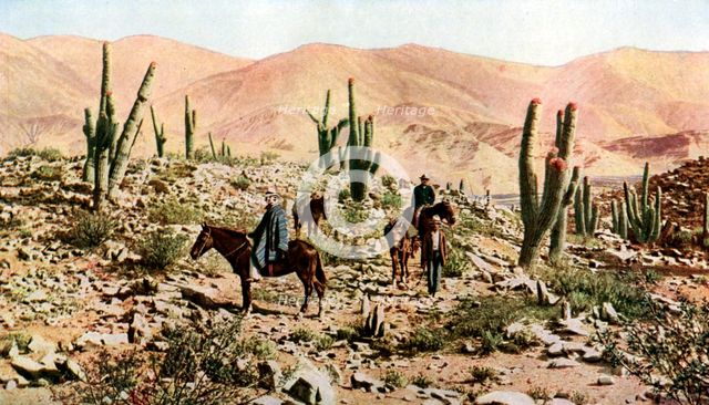 Atacama Desert, Northern Chile, South America, c1923. Artist: Unknown