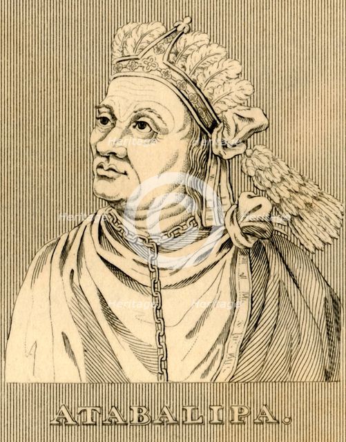 'Atabalipa', (c1502-1533), 1830. Creator: Unknown.